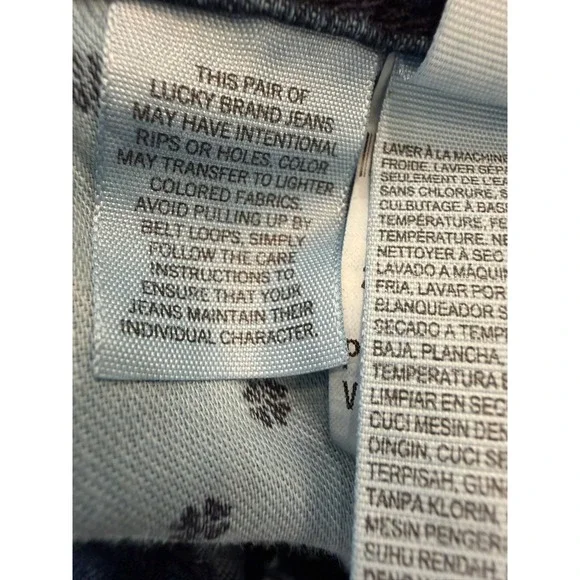 Men's Lucky Brand 221 Original Straight Medium Wash Jeans Size 34 - Picture 12 of 13